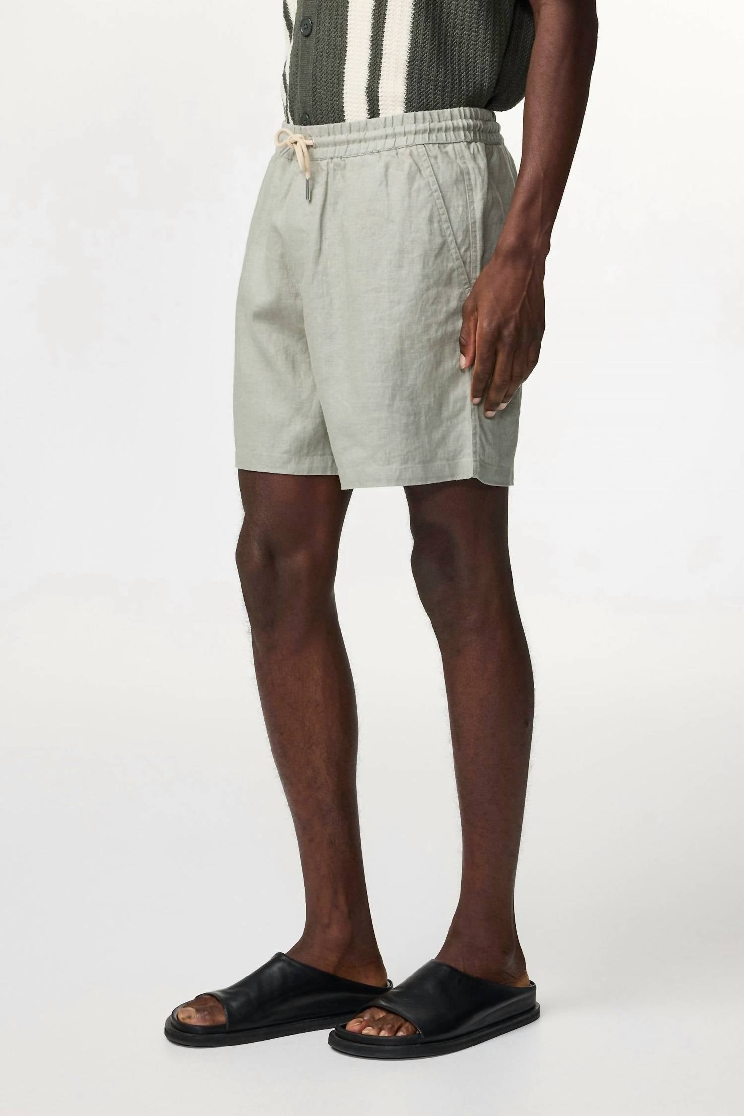 Nn07 - Gregor Linen Shorts