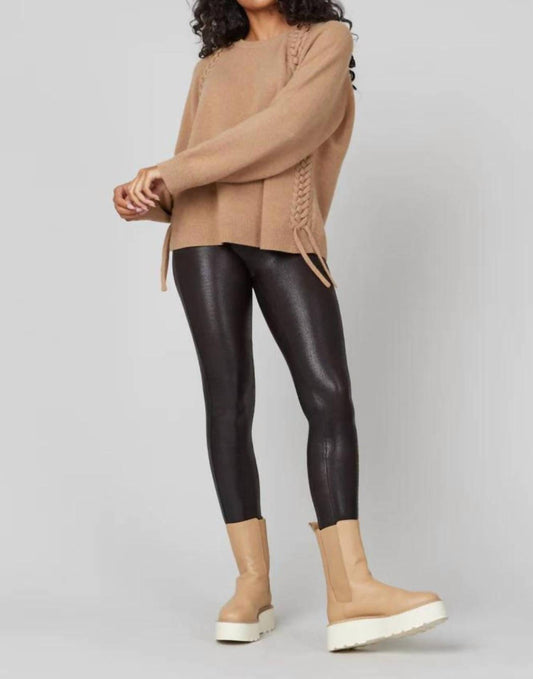 Spanx - Faux Leather Croc Shine Legging