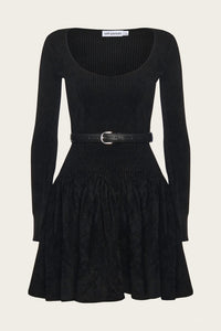 Self-Portrait - Chenille Knit Mini Dress