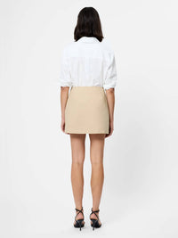French Connection - Cotton Twill Trench Mini Skirt