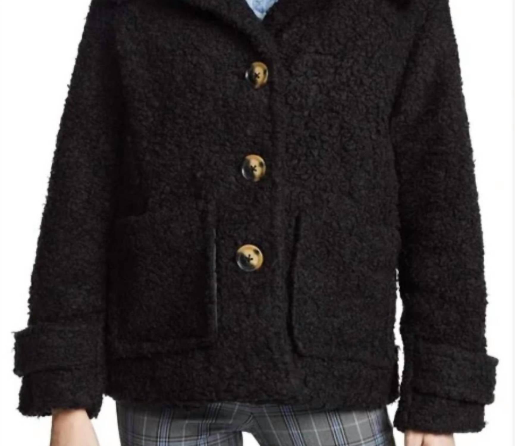 Free People - So Soft Cozy Peacoat