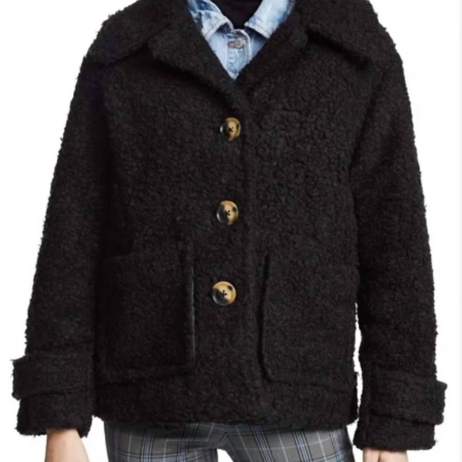 Free People - So Soft Cozy Peacoat