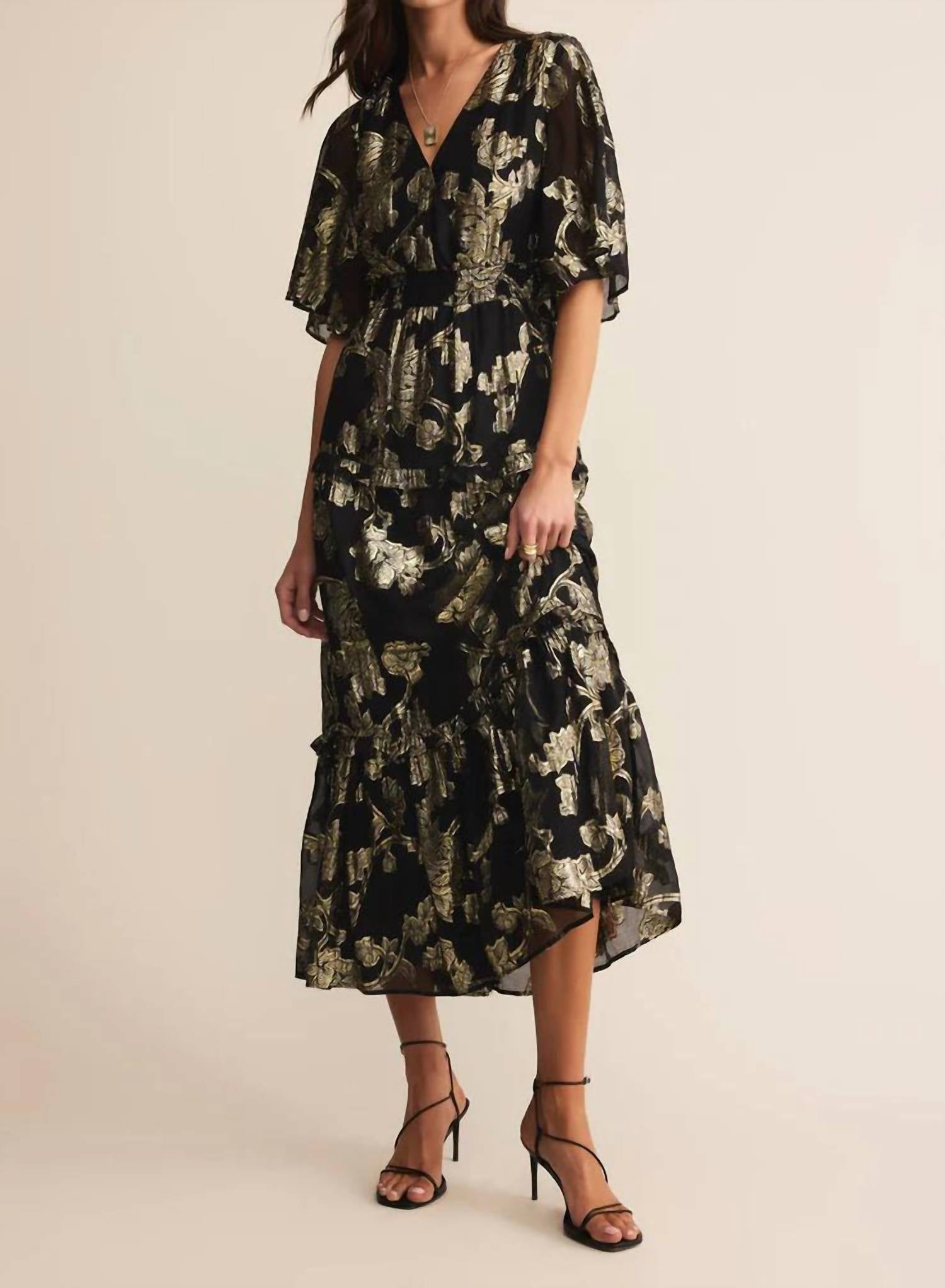 Z Supply - Kiera Jacquard Maxi Dress
