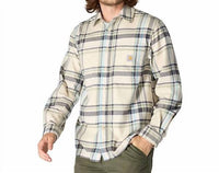 Carhartt - Rugged Flannel Plaid Long Sleeve Button Up Shirt