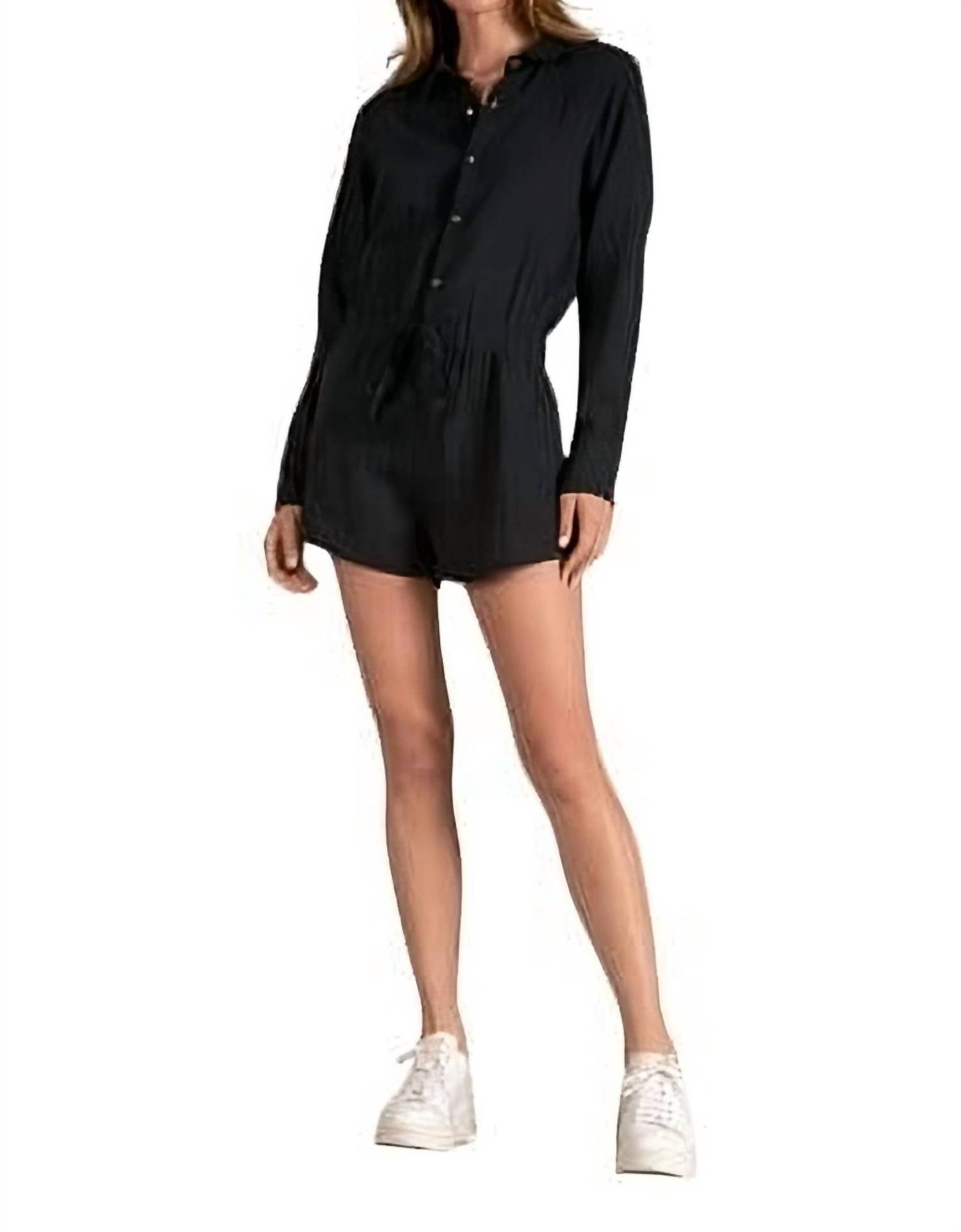 Elan - Tie Waist Romper