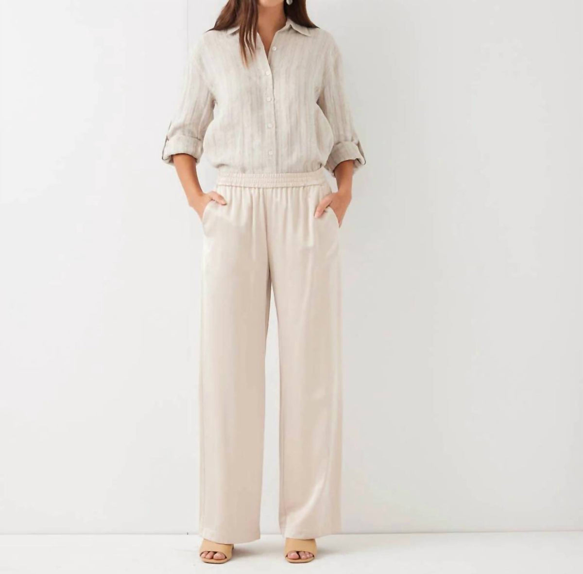 Karen Kane - Satin Pull On Pants