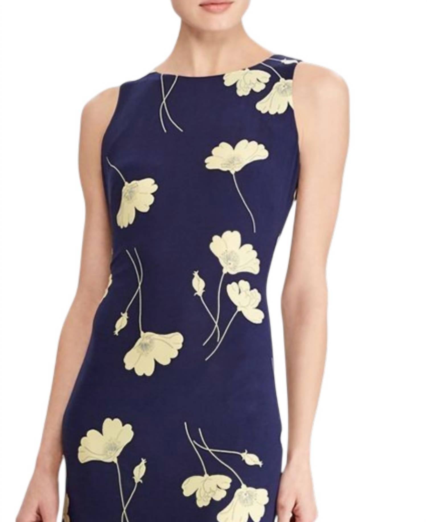 American Living - Floral Print Jersey Midi Dress