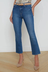 L'Agence - Mira Crop Mini Boot Jeans