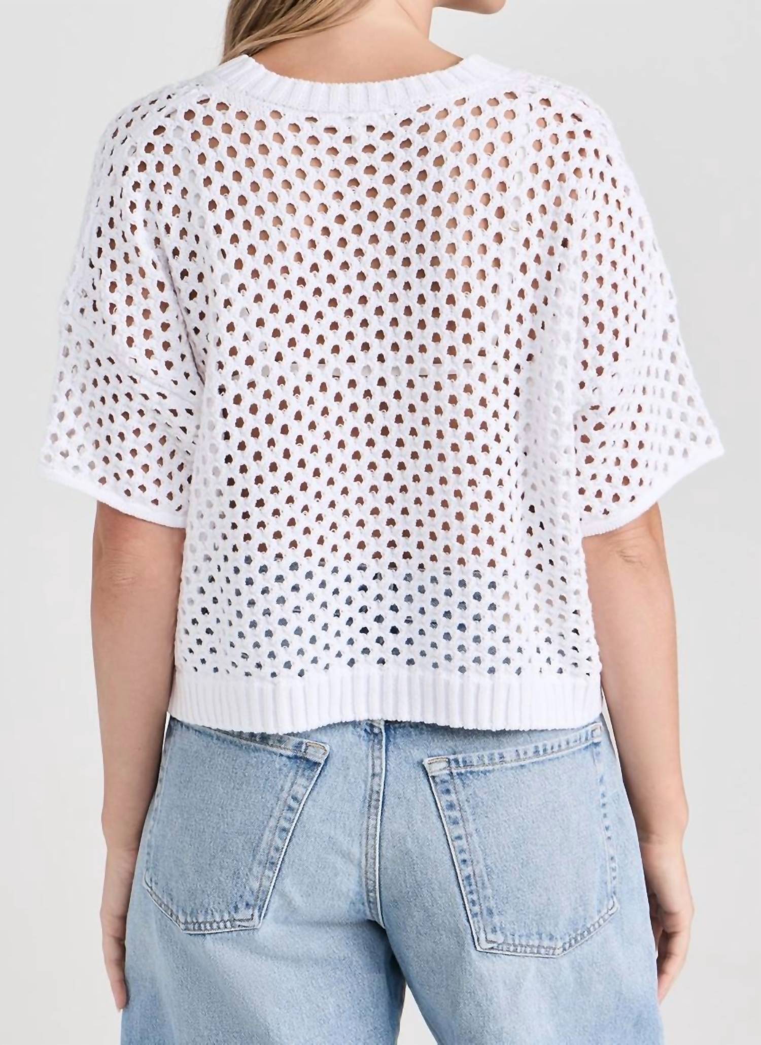 Splendid - Nova Pointelle Short Sleeve Cardigan