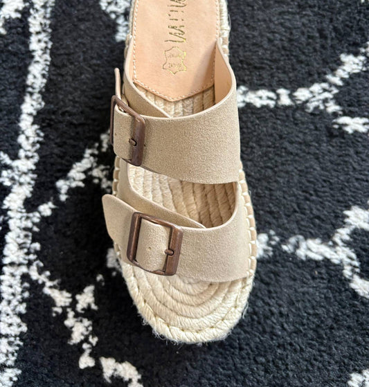 Miim - Women's Hazel Double Buckle Chunky Platform Sandals