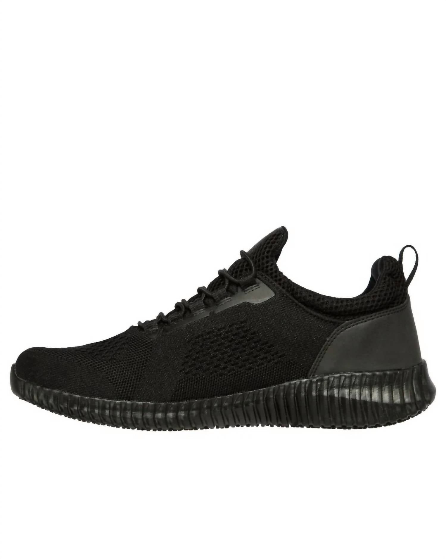 Skechers Men's Cessnock Sr Shoes in black - men's sneaker - alternate view