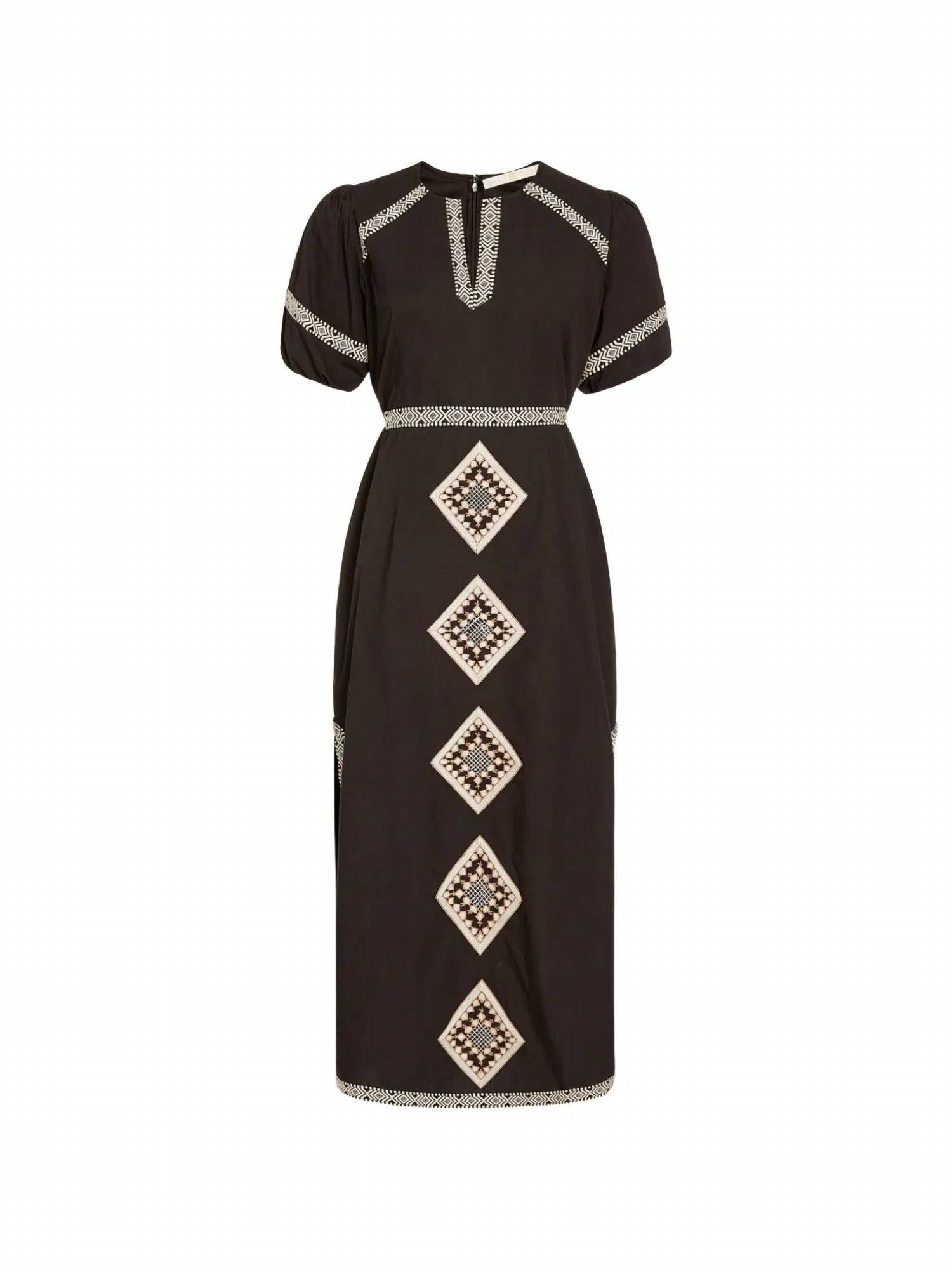 Marie Oliver Mariko Dress in fossil 1 - women's dress - view 5