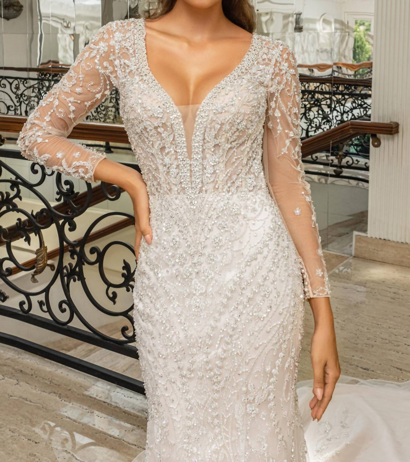 Kitty Chen Couture - Allison Fit And Flare Gown