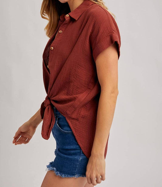 Bluivy - Essential Button Up Cotton Shirt