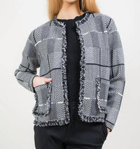 Lisette - Audrey Frayed Suit Jacket