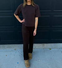 Mono B - Laguna Soft Drape Cropped Pants