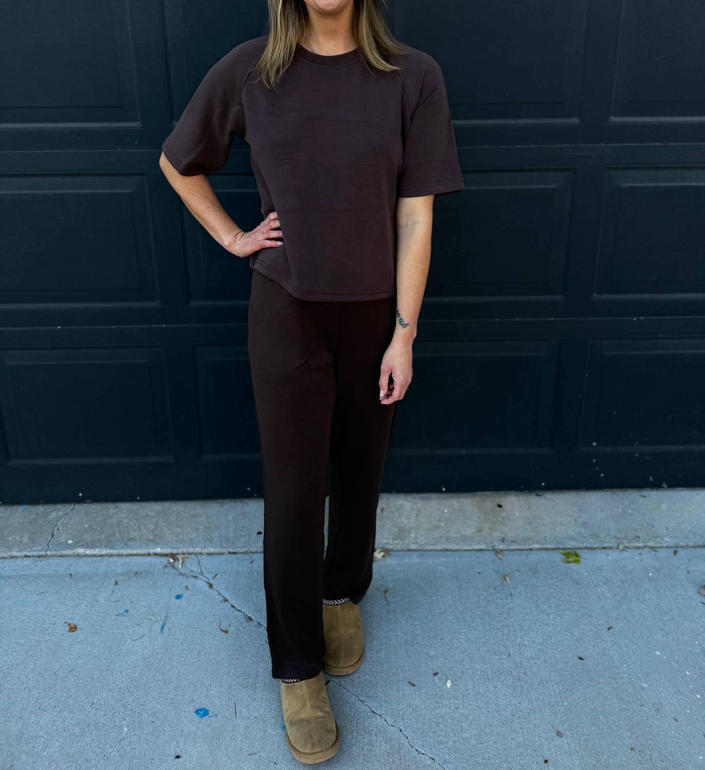 Mono B - Laguna Soft Drape Cropped Pants