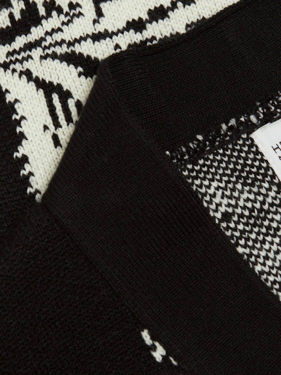 HEMANT & NANDITA Dea Oversized Cardigan in black - women's cardigan - view 4