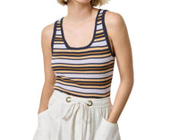 Lilla P - Striped Scoop Tank
