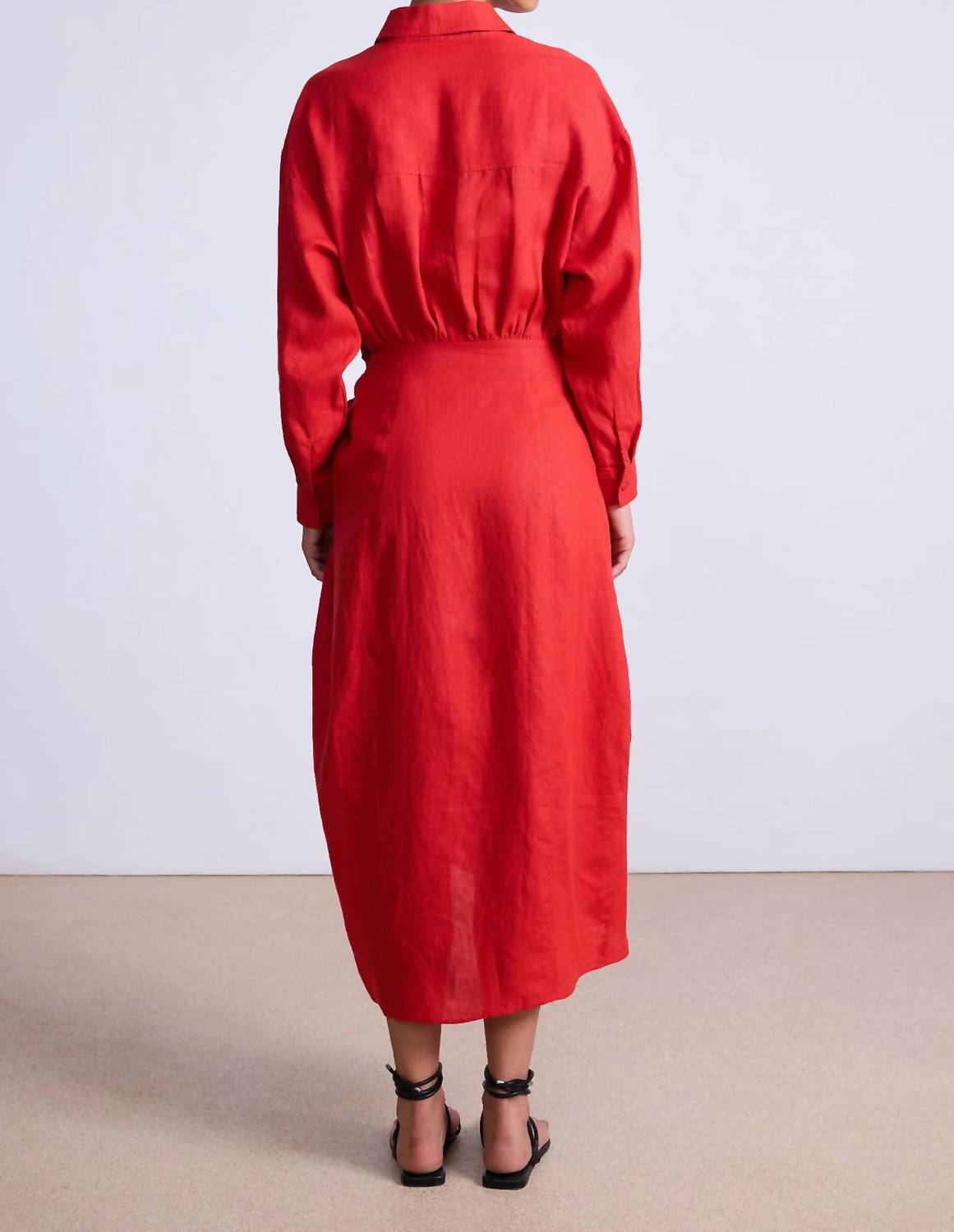 Apiece Apart - Danville Sarong Shirt Dress