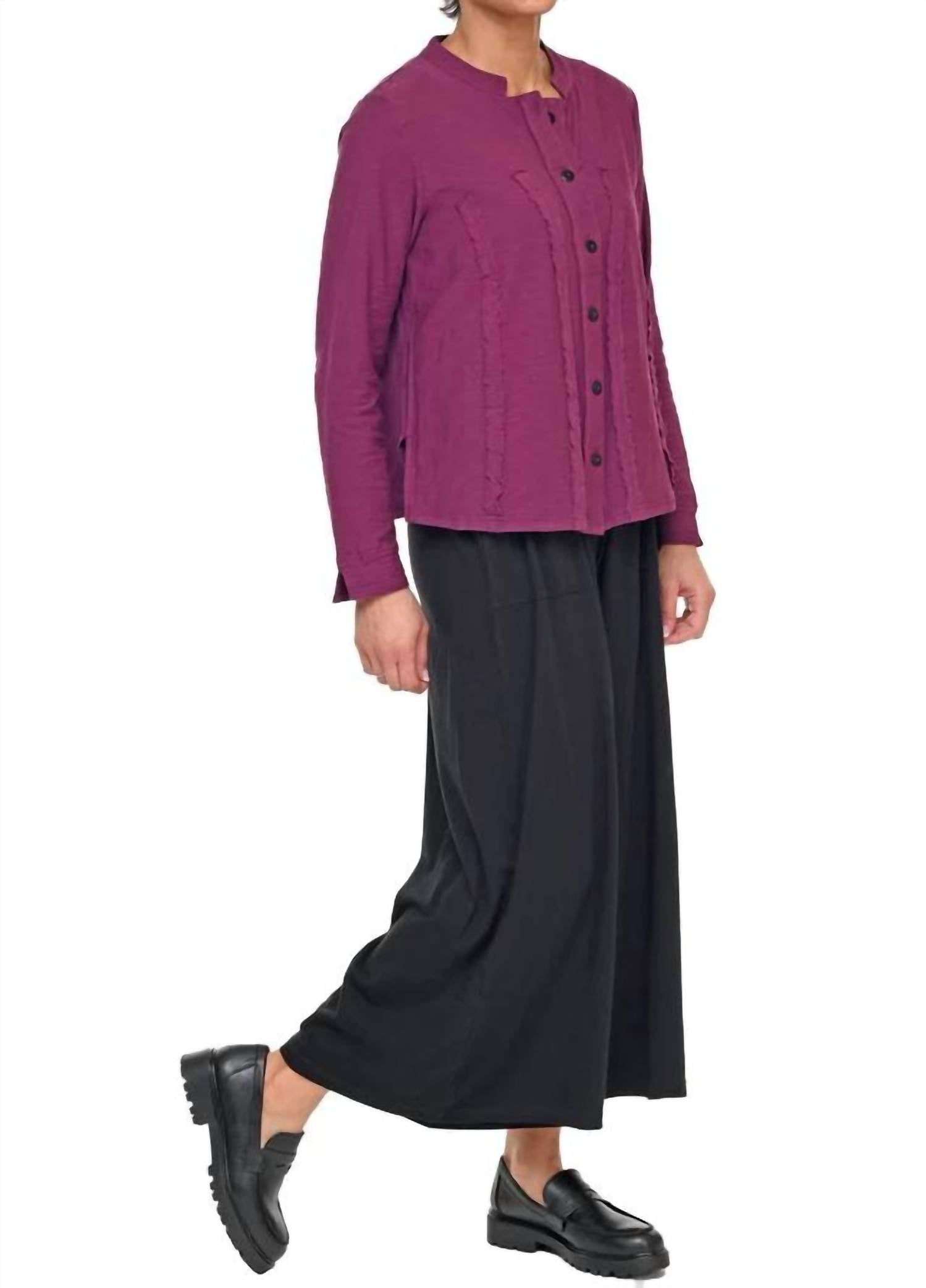 Tulip Clothing - Oliver Button Front Jacket