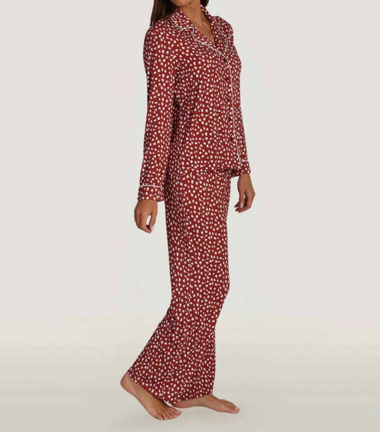 Dylan - HEARTS PJ SET