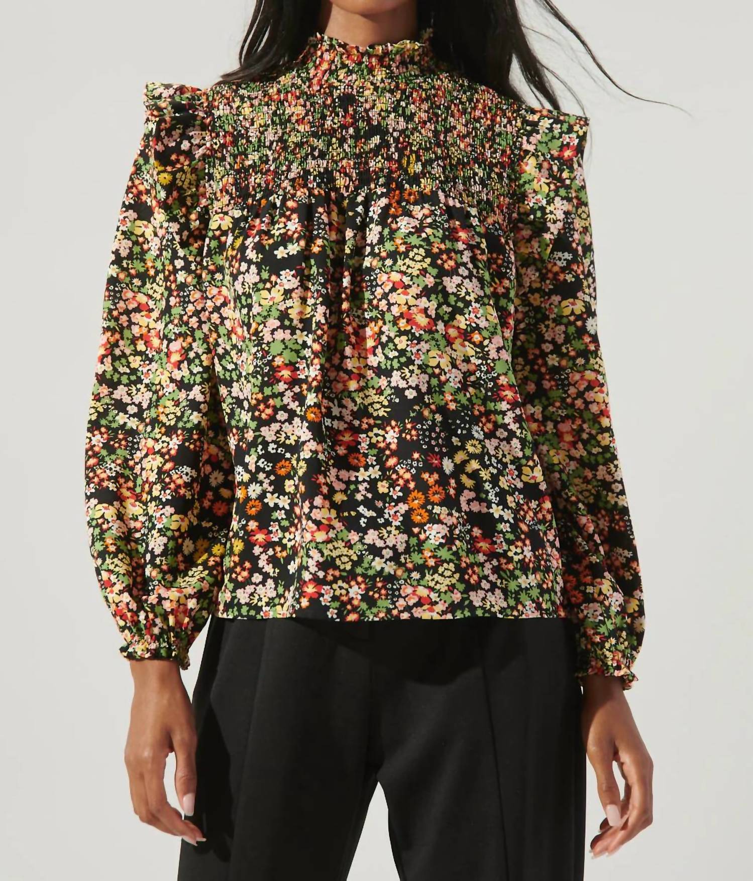 Sugarlips - Malta Wildflower Blouse