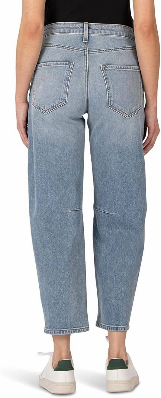 Kut From The Kloth - Ashley High Rise Slouchy Barrel Straight Leg Jeans