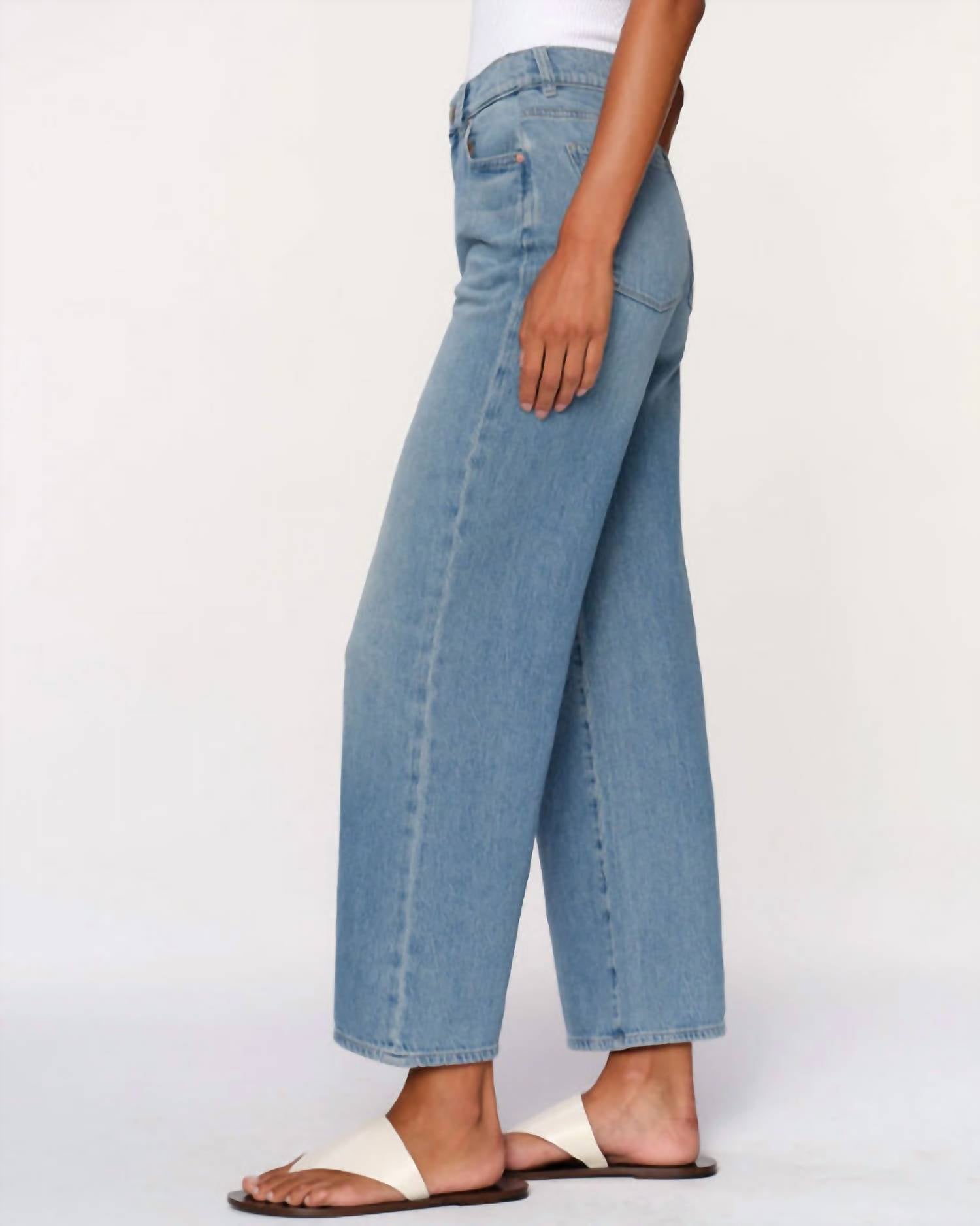 Dl1961 - Women'S - Hepburn Wide Leg Ankle Jean