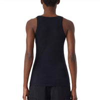 CLOSED Women's Pure Cotton Tank Top in black - women's tank top - detail view