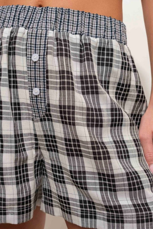 Pretty Garbage - Pretty in Plaid Boxer Shorts