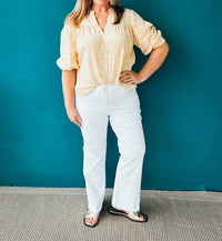 Pinch - Amelia Quarter Sleeve Print Blouse