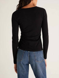Z Supply - Damali Shirred Rib Top
