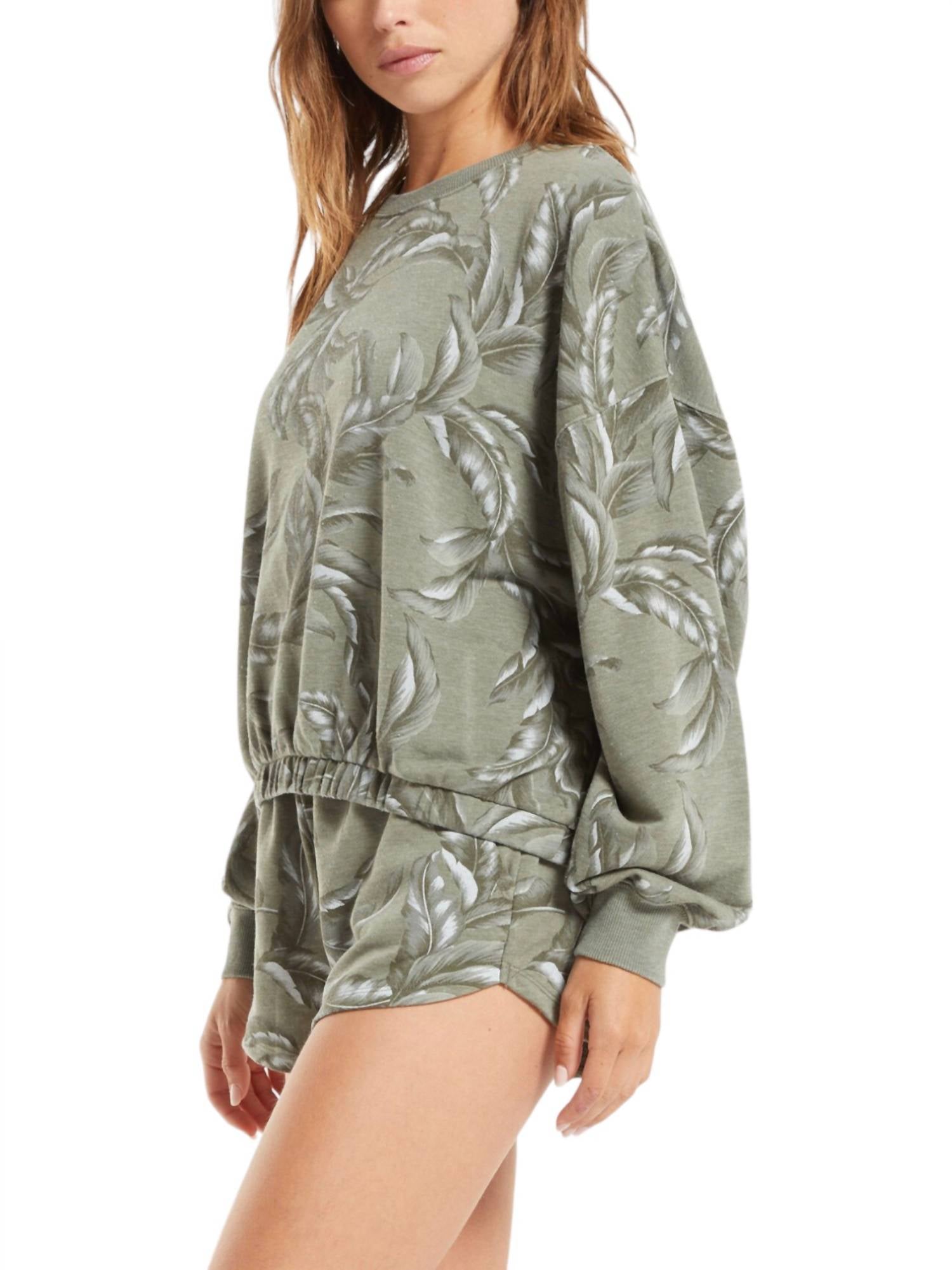 Z Supply - MASON PALM PULLOVER TOP