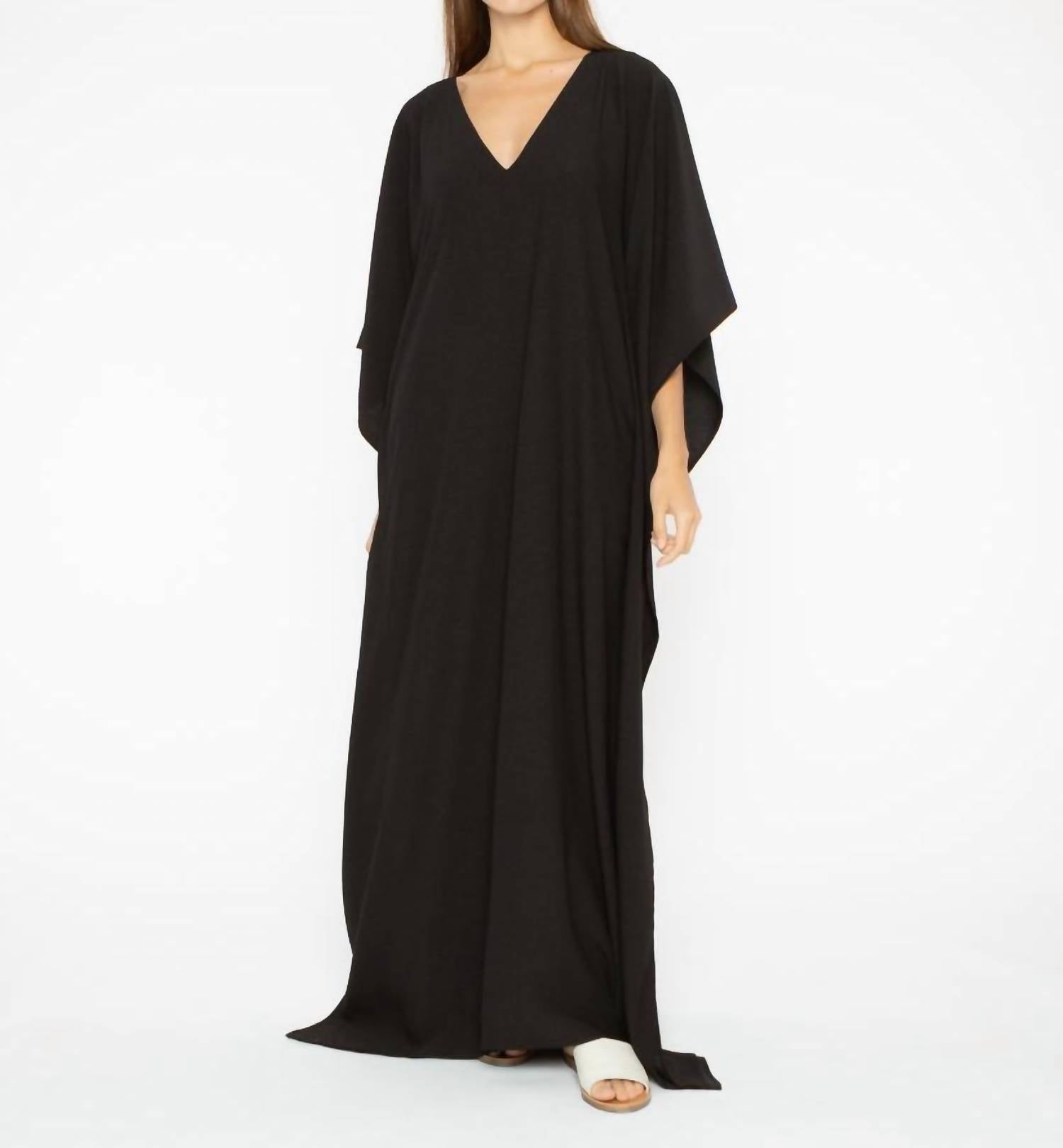 Ripley Rader - Satin Crepe Long Caftan