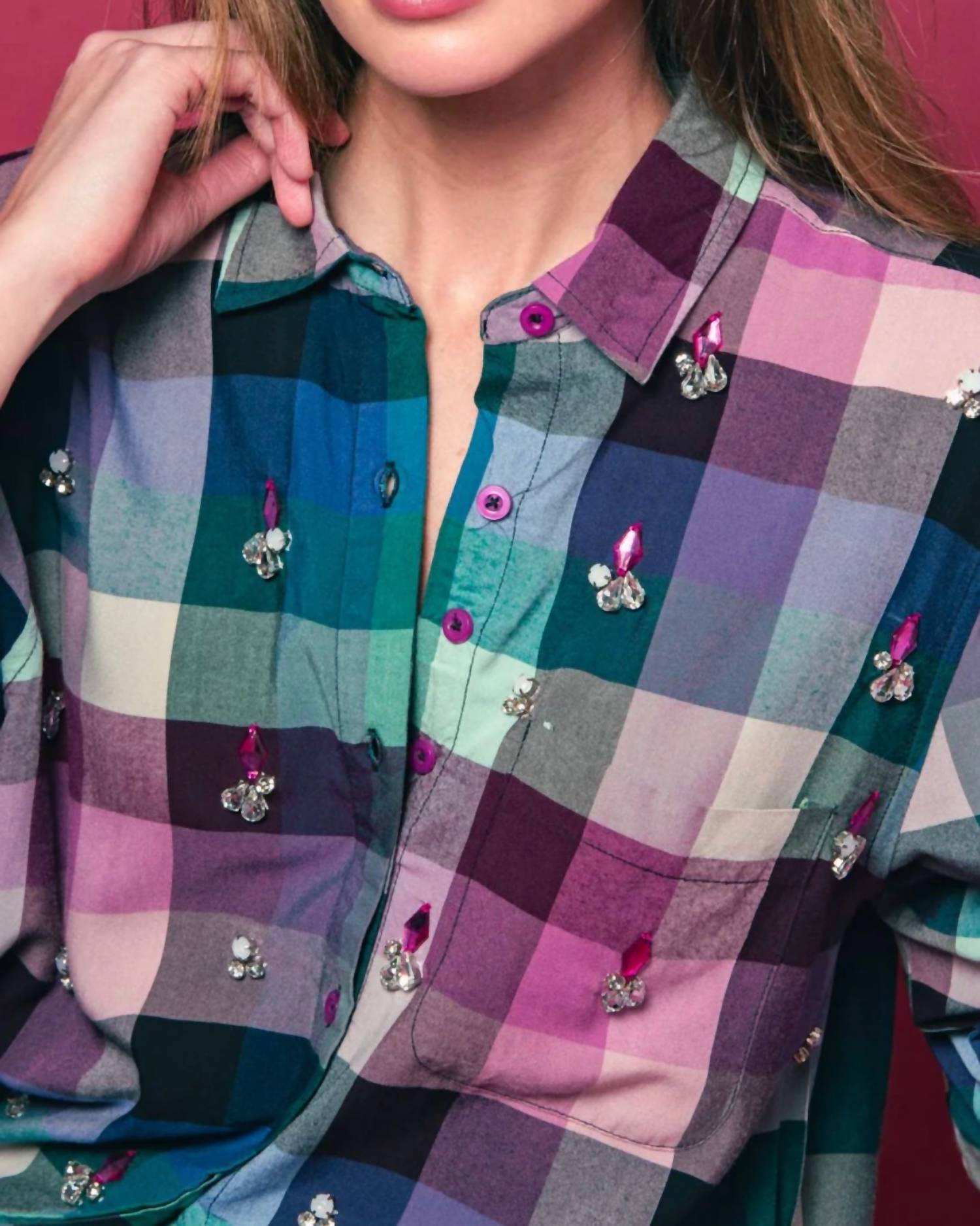 The Shirt - Boyfriend Button Front Shirt