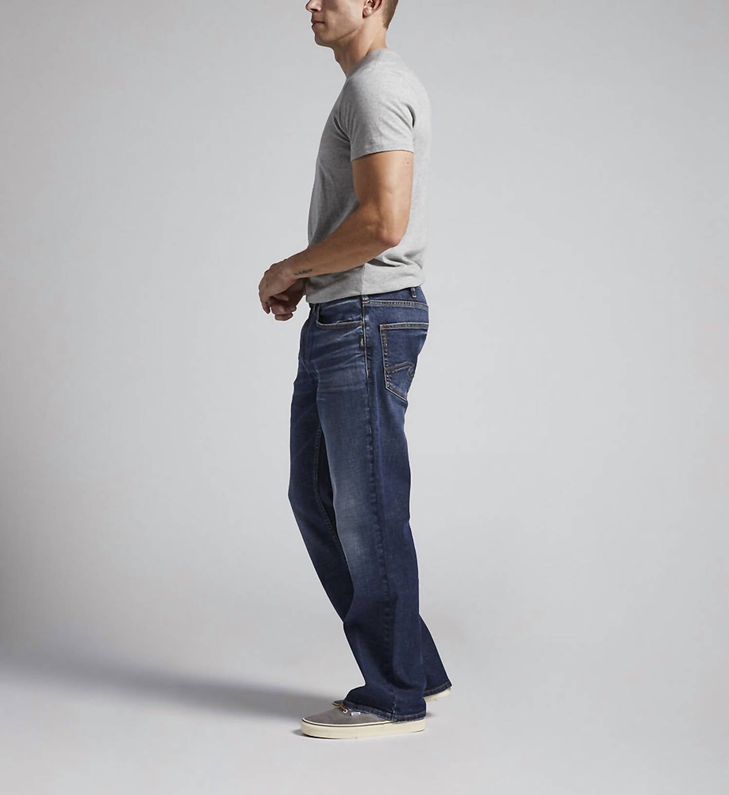 Silver Jeans Co - Zac Relaxed Fit Straight Leg Jeans