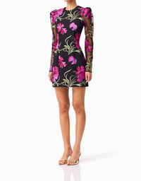 Elliatt - Amaya Long Sleeve Mini Dress