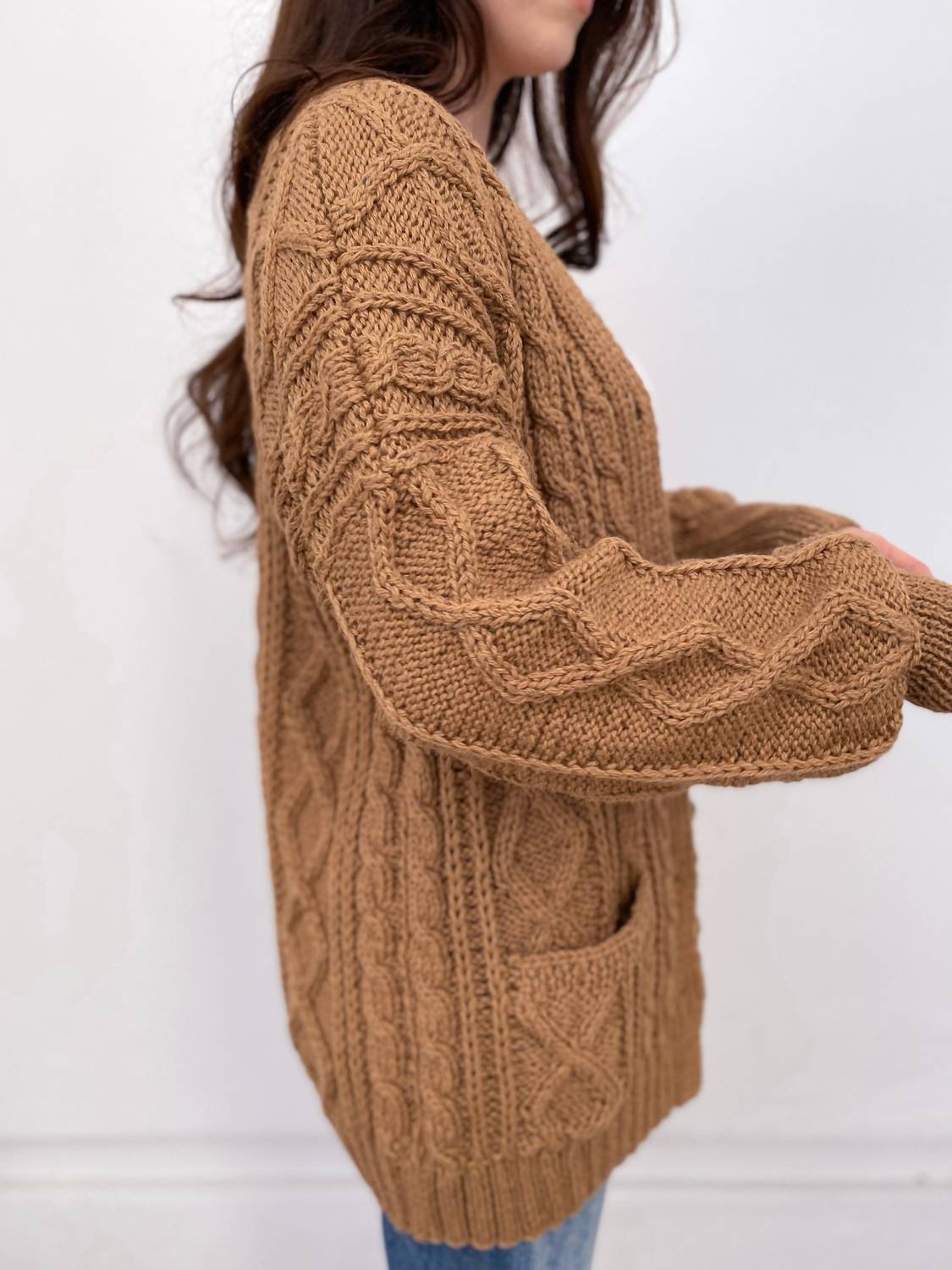 Smythe - Handknit Cableknit Cardigan