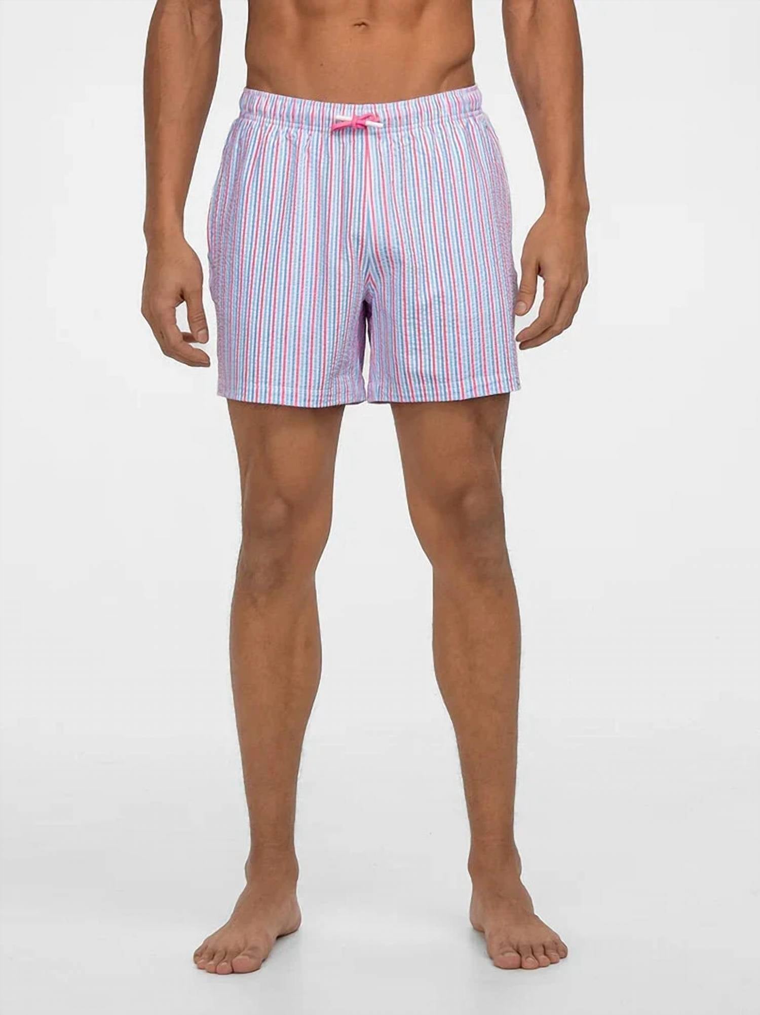 Southern Shirt Company - Clubhouse Seersucker Swim Shorts