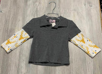 Pete + Lucy - Boys Oh Deer Long Sleeve Shirt