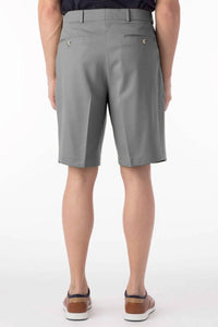 Ballin - Micro Nano Travel Twill Performance Gabardine Pleated Shorts