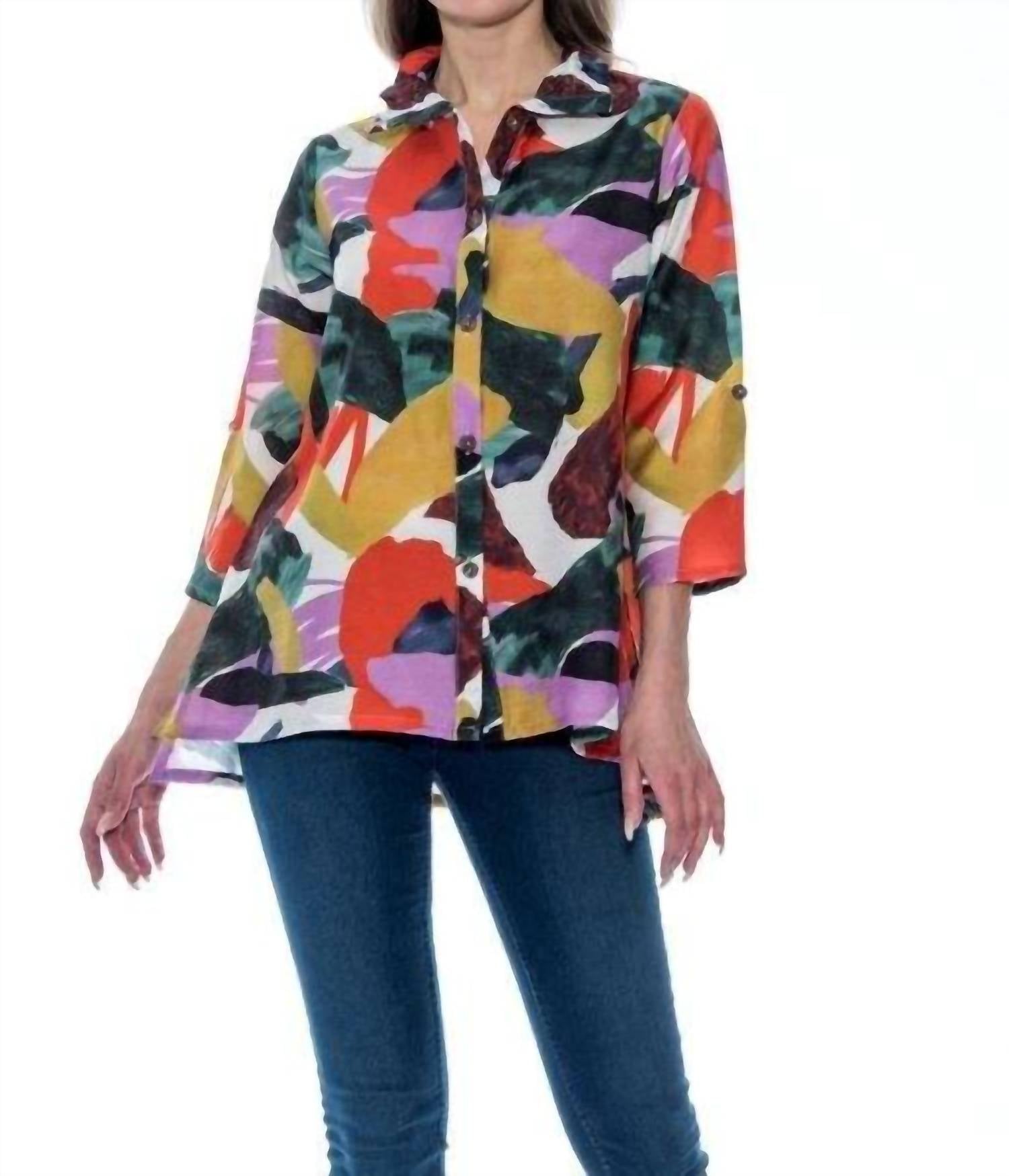 Toofan - Wire Collar Button Down Shirt