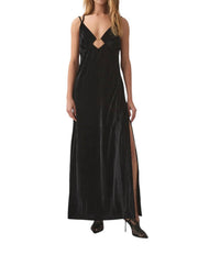 Aje. - Moonbow Velvet Maxi Dress