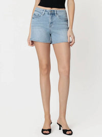 Vervet By Flying Monkey - High Rise Denim Shorts