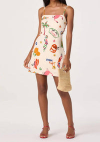 Astr - Valencia Open Back Dress