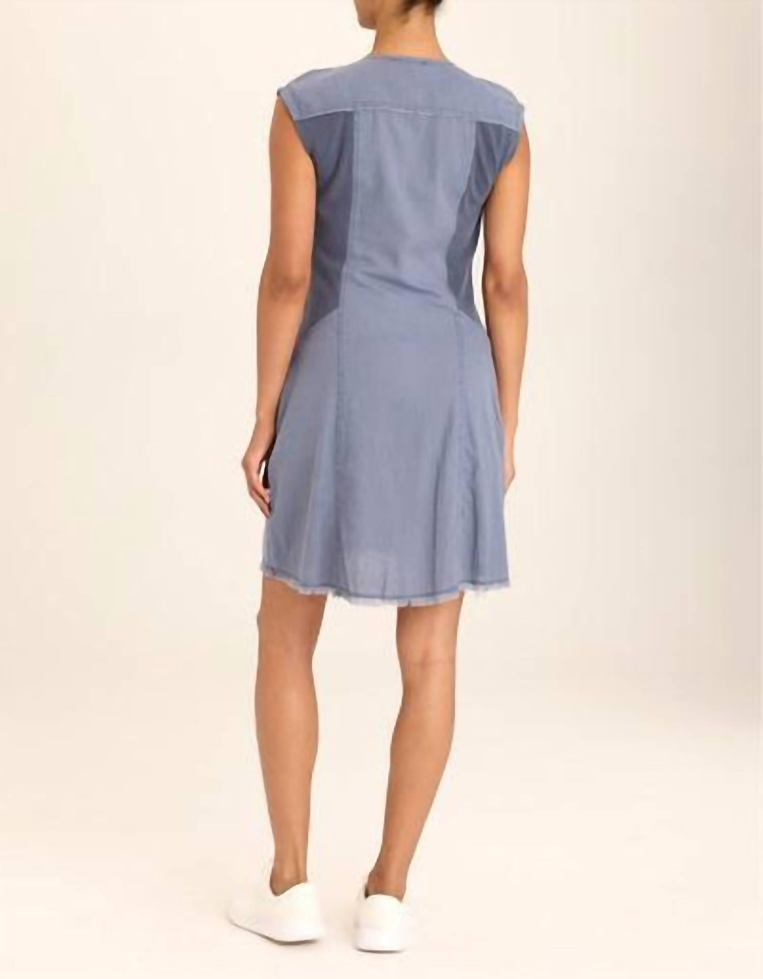 Wearables - Austen Linen Mini Shirt Dress