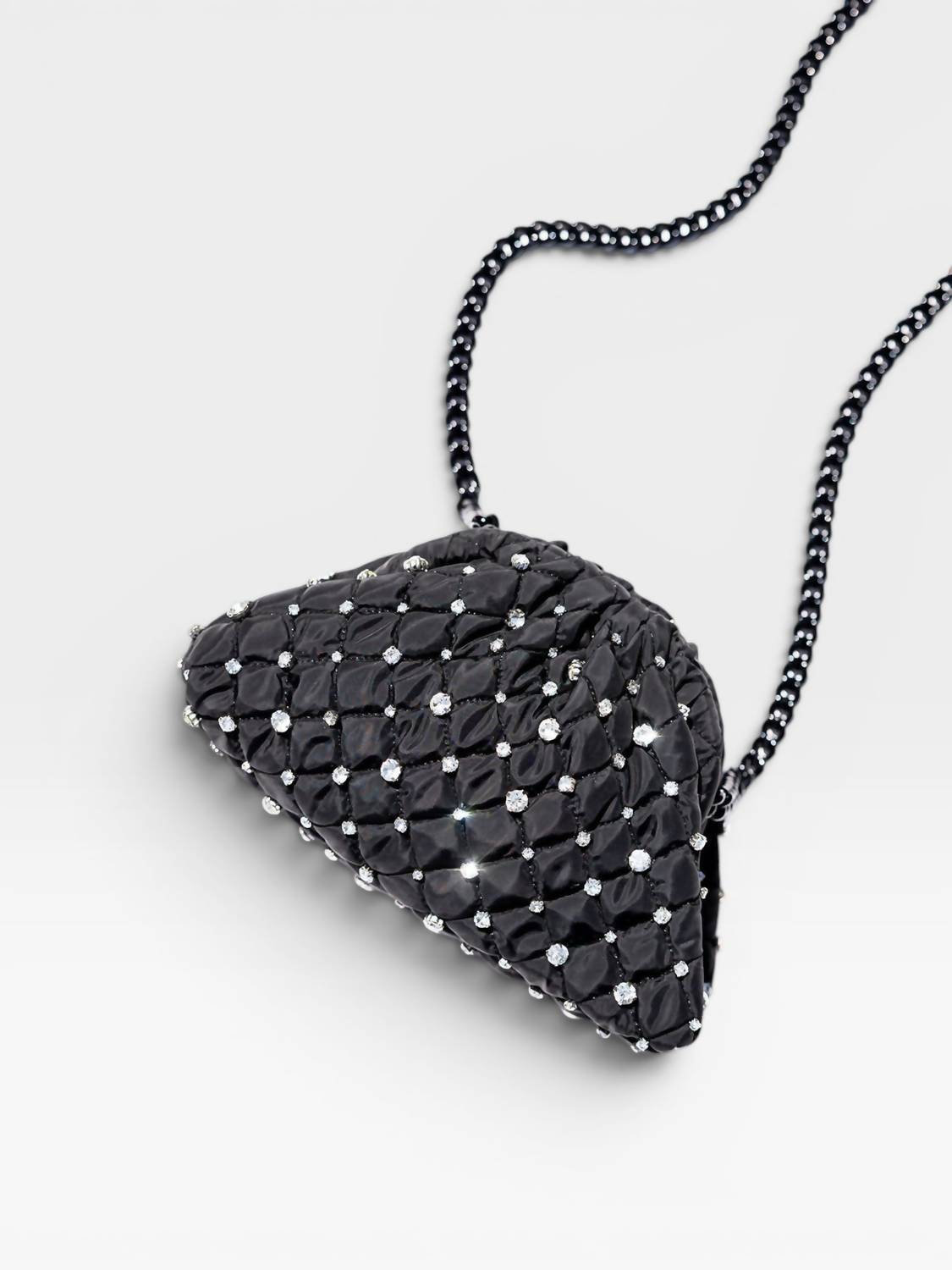 Maria La Rosa - Women's Strass Mini Game Clutch Bag