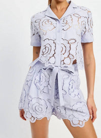 En Saison - Brynlee Belted Shorts