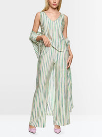 Marc Cain - Knitted striped top